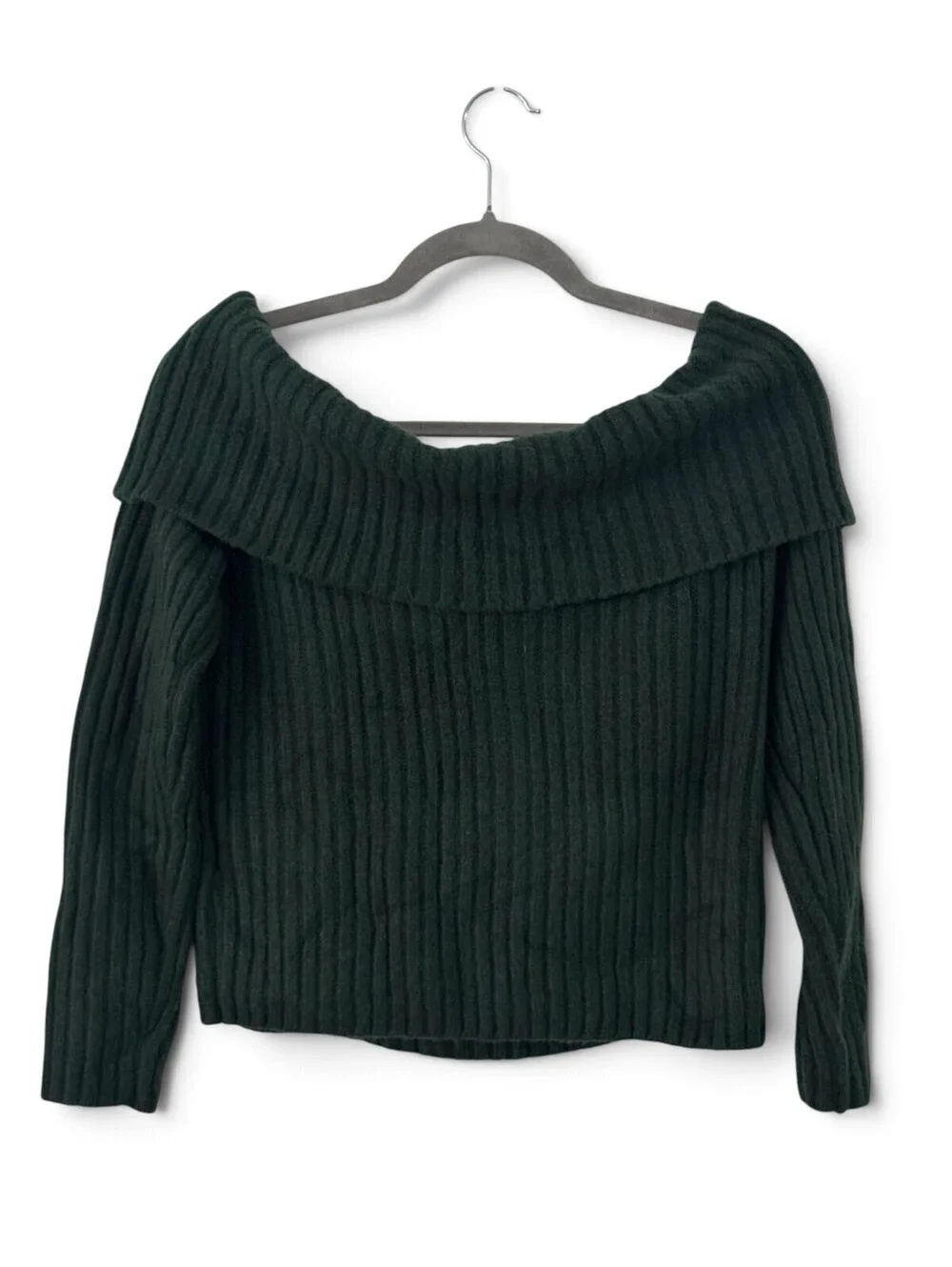 Abercrombie & Fitch Off the Shoulder Sweater - Size M